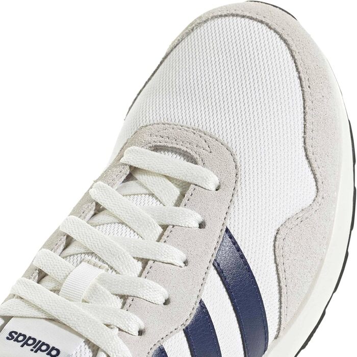 Кросівки Adidas Run 60s 4.0 для чоловіків (45 1/3 EU, білий, темно-синій, off-white)