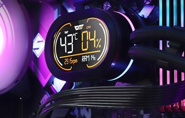 Рідинне охолодження процесора Darkflash DH240D v2 (чорне)