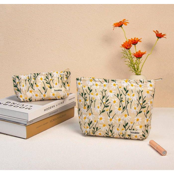 Косметичка для макіяжу 2 шт. для жінок та дівчаток - органайзер для подорожей, подарунок A-daisy