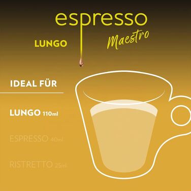 Кава Lavazza Espresso Maestro у капсулах для Nespresso Original, 100 шт, з нотками какао та карамелі, інтенсивність 8/13, темне обсмажування