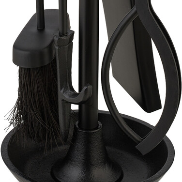 Relaxdays 5-Piece Fireplace Set