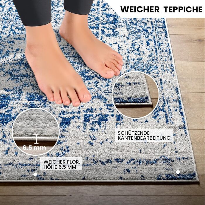 Килим Livabliss Syracusa Vintage 160x220 см - вітальня, спальня, їдальня, стиль бохо, східний орнамент, бежево-рожевий (також доступний 200x275 см)