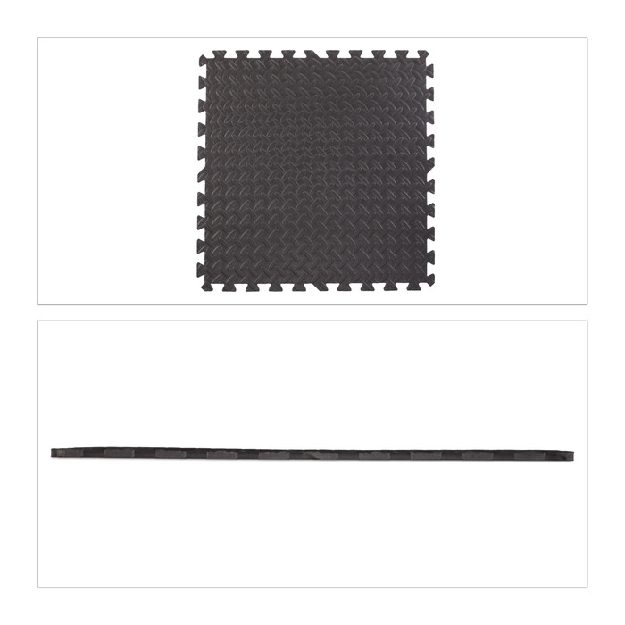 Relaxdays Floor Protection Mats, 8-Piece Set