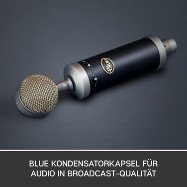 Професійний конденсаторний мікрофон Blue Yeti SL для запису та стрімінгу, сірий (з адаптером для стійки)