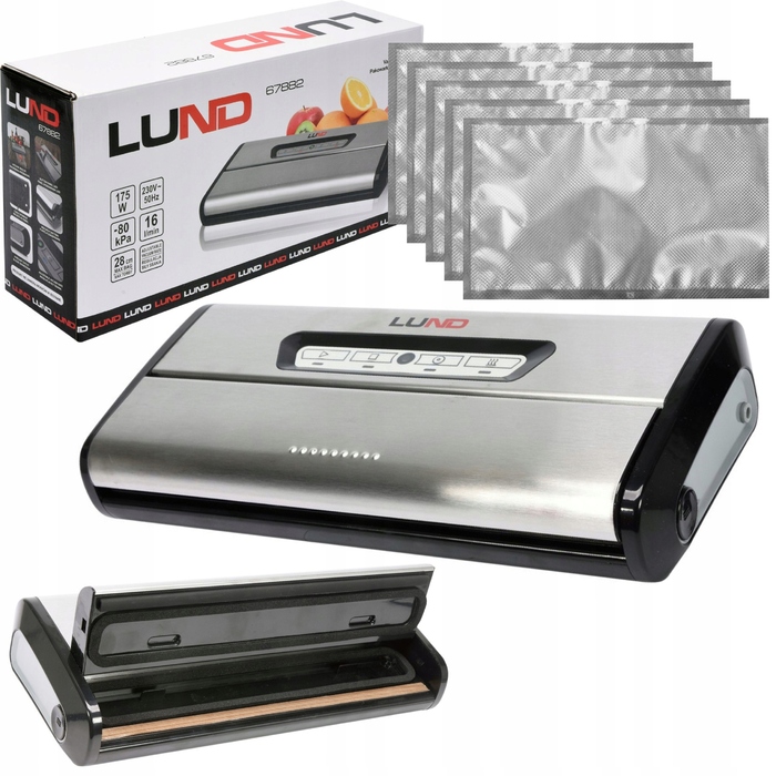 Вакууматор для продуктів LUND 67882, 175 Вт