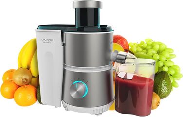 Блендер Cecotec 400W Juice&Fresh 400 Titan White з титановим покриттям, 2 швидкості