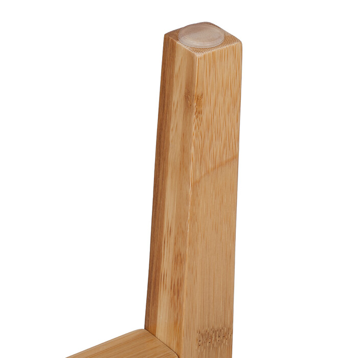 Relaxdays Bamboo Stool with Storage
