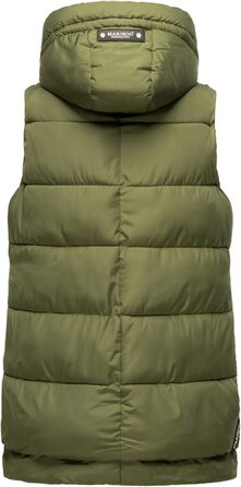 Жіноча степкова жилетка MARIKOO B898 M, оливковий колір (Dusty-Olive)