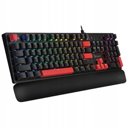 Механічна ігрова клавіатура A4TECH Bloody S525N Fire Black BLMS Red