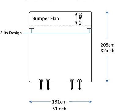 Чохол на сидіння для тварин Cargo-Liner XL: водонепроникний, неслизький, універсальний для авто, SUV, позашляховиків, вантажівок, мінівенів (208x132 см)