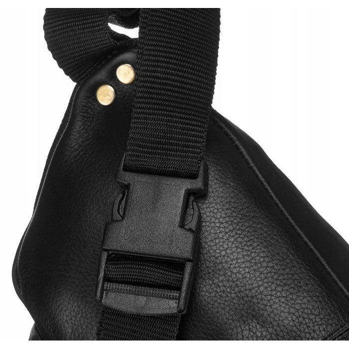 Поясна сумка-нерка Peterson PTN-375-NDM-2708 BLA, чорна