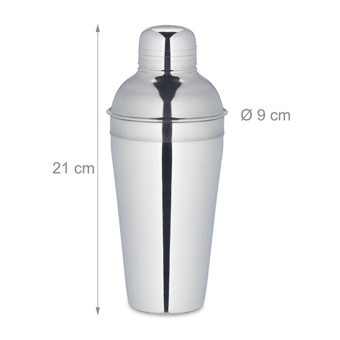 Relaxdays 5-Piece Cocktail Shaker Set