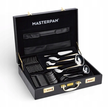 Набір столових приборів Premium у кейсі, 72 предмети – комплект на 12 осіб