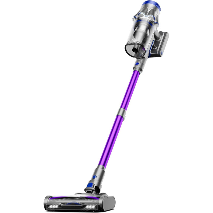 Бездротовий пилосос Avalsor Akku з потужністю 48000Pa/580W, 70 хвилин роботи, об'ємом 1,8 л, видаленням попелу, антизаплутана щітка, 8-шарова фільтрація. Підходить для килимів та шерсті тварин.