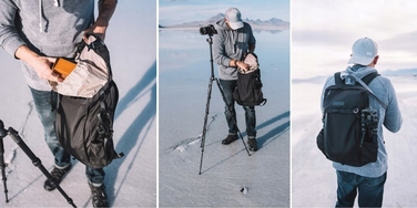 Штатив Vanguard VGVESTATB204CB, 130 см, чорний