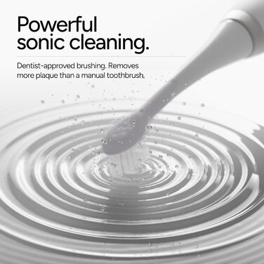 Електрична зубна щітка Ordo Sonic Advanced Smart Tech з 4 режимами чищення, USB-зарядкою, сріблясто-білого кольору