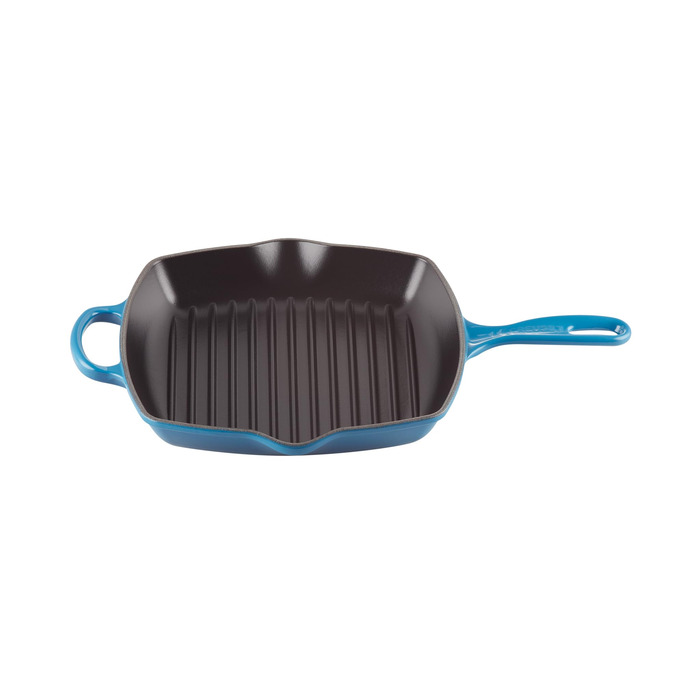 Grillpfanne Le Creuset Signature, 26 см, чавунна, для всіх плит (індукція), вишнево-червона (20183260600422)