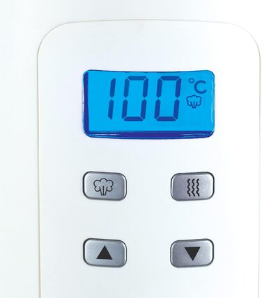 Russell Hobbs Kettle with Temperature Setting Digital [25°-100°C, e.g. for baby food, target & actual temperature LCD display] Precision Control (1.7l, 2200W, keep-warm function, baby milk) 21150-70