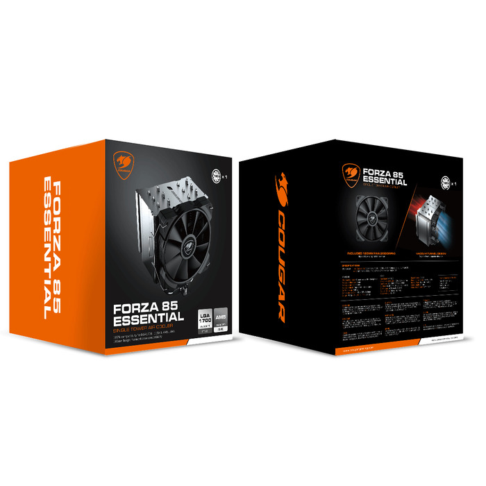 Активне охолодження процесора Cougar CGR-FZAE85