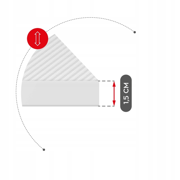 Кутовий ігровий стіл Huzaro Hero 6.3, білий