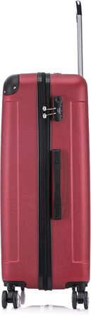 Чемодан Flexot® F-2045: набір з 3 шт., ручна поклажа, валіза на колесах, ручна поклажа (XL, рубіново-червоний)