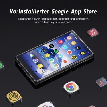 MP3 плеєр 160GB з Bluetooth та WiFi, 5