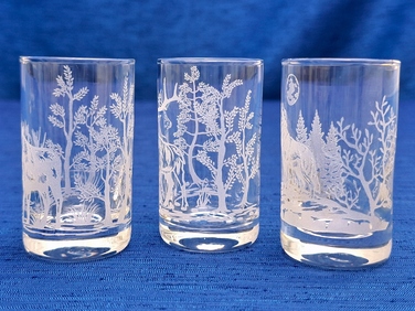 Набір чарок для горілки Art-Glass Myśliwskie, прозорі, 30 мл, 6 шт.
