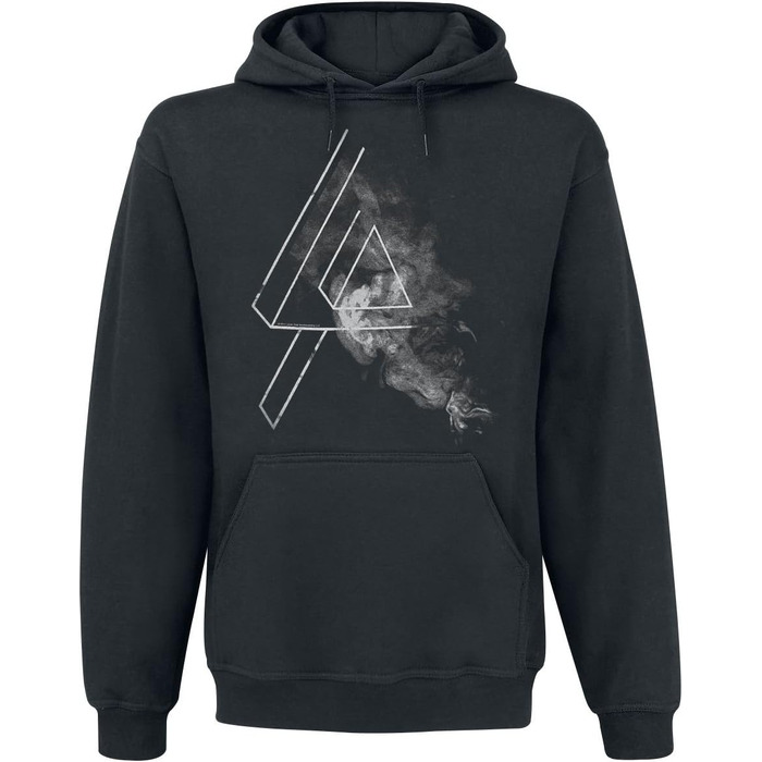Чоловічий чорний худі Linkin Park Archer — офіційний мерч гурту, екологічна серія, розмір L