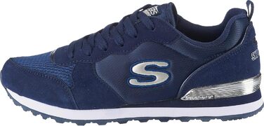 Кросівки Skechers OG 85-Goldn Gurl Navy Suede Mesh Nylon Silver Trim, 39.5 EU