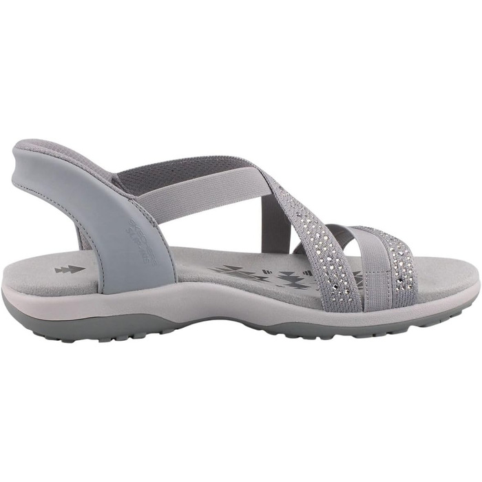 Сандалі Skechers Damen 163574-nvy, сірі, 39 EU - жіночі літні босоніжки