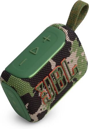JBL Go 5: Портативна Bluetooth колонка з глибоким басом, захист від води, 10 годин роботи (Камуфляж)