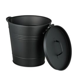 Relaxdays Ash Bucket with Lid 19 Liters
