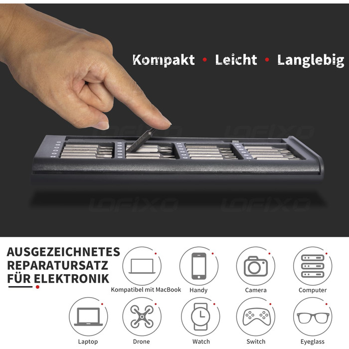 Набір викруток для ремонту електроніки 25 в 1 (Torx, Pentalobe, Triwing, Y00) для iPhone, MacBook, Xbox, Switch, PS4, PS5