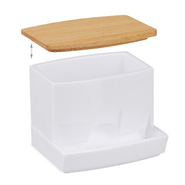 Relaxdays Cotton Swab Storage
