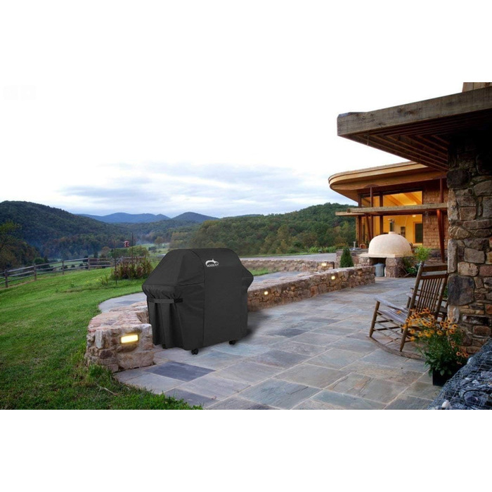 Водонепроникний чохол для гриля, захисний покрив BBQ для Brinkmann, Char Broil, Holland, Jenn Air