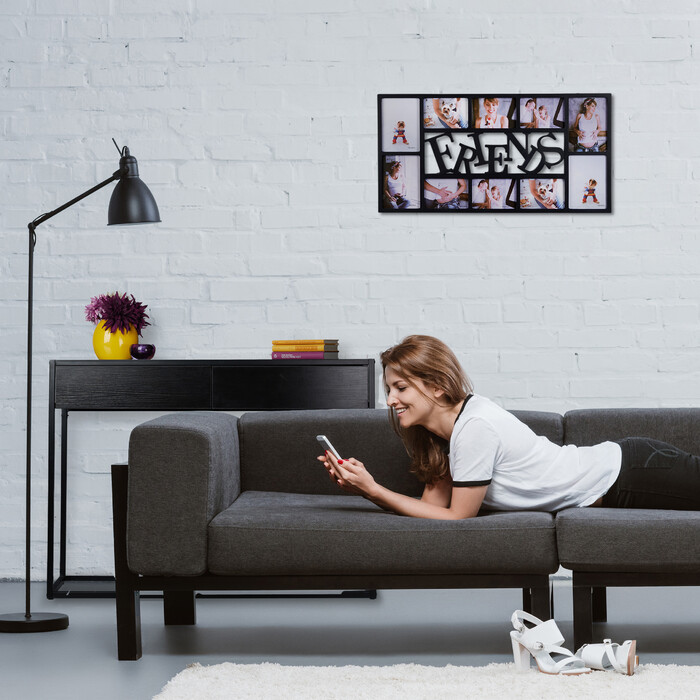 Relaxdays Console Table - Black