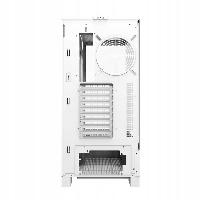 Корпус для ПК DarkFlash DY451L Midi Tower ATX, ігровий, білий (з нижнім розміщенням БЖ)