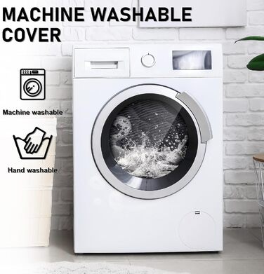 OKYUK Лежанка для собак, зручний коршок, диванчик для собак, чохол для дивана, ручне прання, неслизький, підходить для собак з довгою шерстю (темно-сірий, L 75 x B 75 x H 13 см) (90 x 90 x 10 см, Корд Темно-сірий)