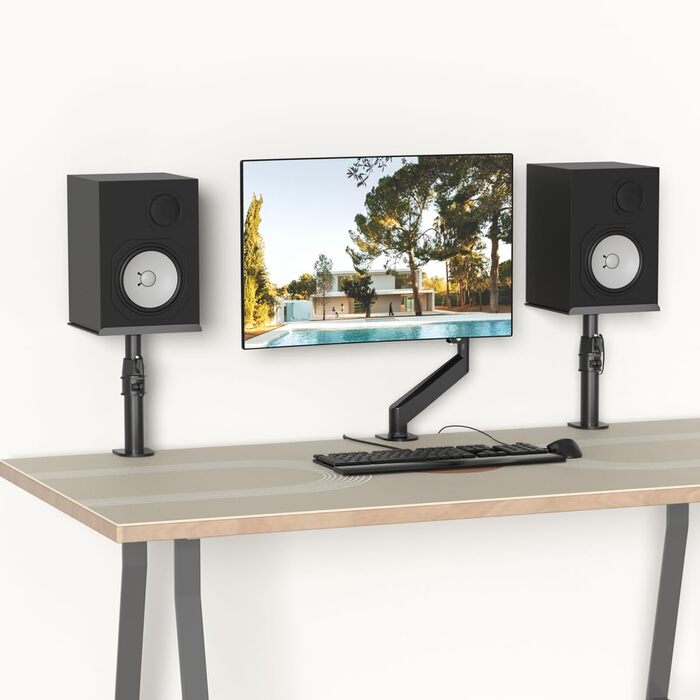 Кріплення для саундбара Suptek - 2 шт., чорний, SDM001B (до 15 кг)