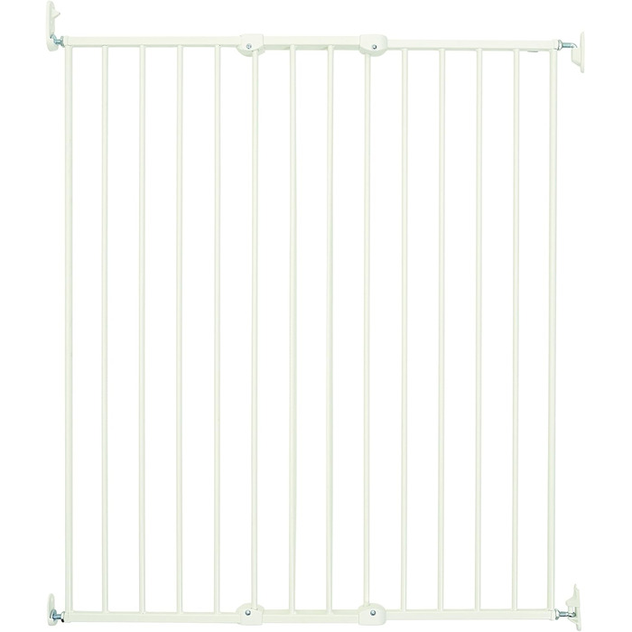 BabyDan Tor для безпеки дітей та домашніх тварин, регульований, ширина 62,5-106,8 см, білий