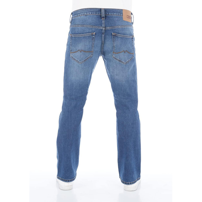 Джинси чоловічі MUSTANG Oregon Bootcut, стрейч, деним, сині (30-44W / 32L)