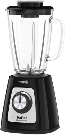 Блендер Tefal BL4358, стаціонарний, скляна чаша 1.75 л, чорний