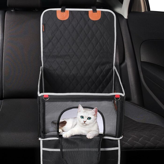 Автокрісло для собак - комфортне та дихаюче, для маленьких та середніх порід