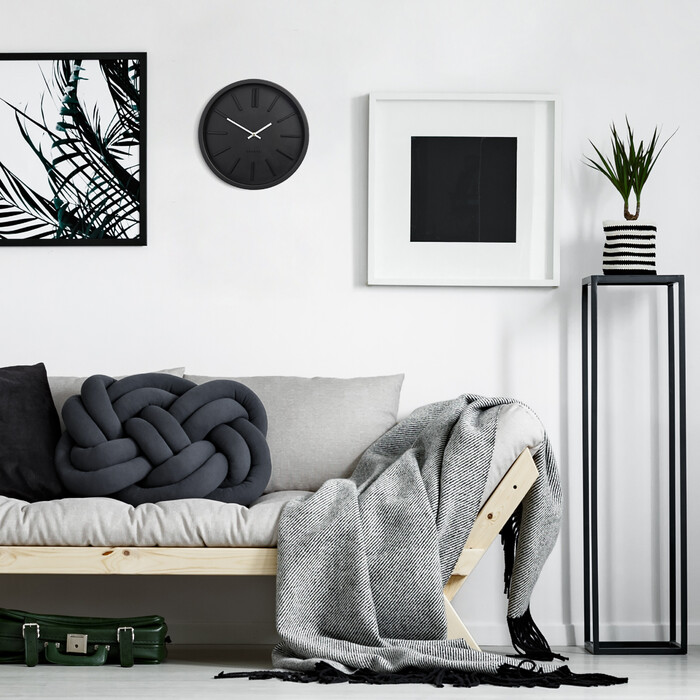 Relaxdays Wall Clock Modern