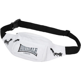 Поясна сумка Lonsdale Hip (Білий/Чорний/Попіл)