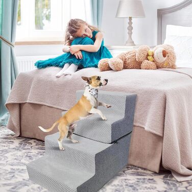 Сходинка для собак та котів Galatée: зручна та безпечна драбинка для дому (4 сходинки)