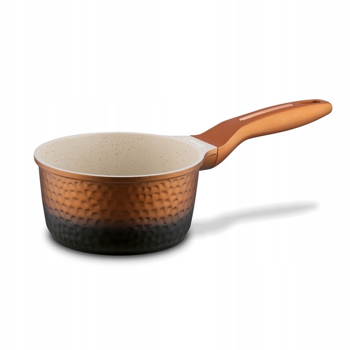 Набір алюмінієвих каструль Starke Pro Texture Copper, 10 предметів