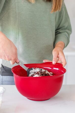 KitchenAid Premium Stainless Steel Dough Scraper with Silicone Dough Spatula Head
