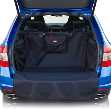 Захист для багажника автомобіля для собак, 200x110 см, універсальний, для комбі, водовідштовхуючий, захист від ударів, плюс сумка на плече (XL)