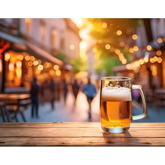 Набір склянок для пива Krosno Glasmark, 6 шт., 300 мл (0,3 л)